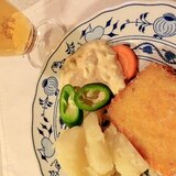 チェコのチーズ・フライ Smažený sýr